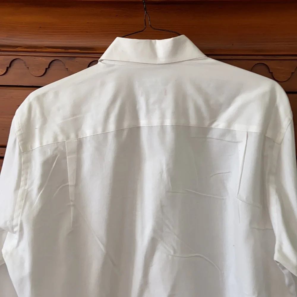 Men’s Nautica Signature Athletic Fit Dress Shirt - Picture 5 of 8